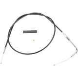 Drag Specialties Black Vinyl Throttle Cable - 42-1/2" Drag Specialties Black Vinyl Throttle Cable - 42-1/2"
