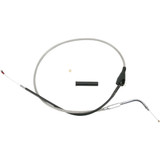 Drag Specialties Stainless Braided Idle Cable - 28-1/2" Drag Specialties Stainless Braided Idle Cable - 28-1/2"