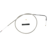 Drag Specialties Stainless Braided Idle Cable - 32-1/2" Drag Specialties Stainless Braided Idle Cable - 32-1/2"