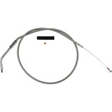 Drag Specialties Stainless Braided Idle Cable - 36-1/2" Drag Specialties Stainless Braided Idle Cable - 36-1/2"