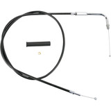 Drag Specialties Black Vinyl Throttle Cable - 48" Drag Specialties Black Vinyl Throttle Cable - 48"