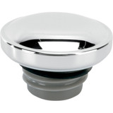Drag Specialties Screw-In Gas Cap - Non-Vented - Chrome Drag Specialties Screw-In Gas Cap - Non-Vented - Chrome