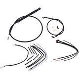 Burly Brand Complete Black Vinyl Handlebar Cable/Line Kit For Ape Hanger Handlebars - 14" B30-1255 Burly Brand Complete Black Vinyl Handlebar Cable/Line Kit For Ape Hanger Handlebars - 14" B30-1255