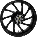 Coastal Moto Wheel - Hurricane 3D - Rear - Single Disc/Without Abs - Black - 18X5.5 3D-Hur185Sb Coastal Moto Wheel - Hurricane 3D - Rear - Single Disc/Without Abs - Black - 18X5.5 3D-Hur185Sb