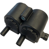 Drag Specialties Dual-Fire Ignition Coil - Harley Davidson - Gray Drag Specialties Dual-Fire Ignition Coil - Harley Davidson - Gray