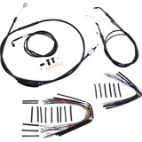 Burly Brand Complete Black Vinyl Handlebar Cable/Line Kit For Ape Hanger Handlebars - 16" B30-1041 Burly Brand Complete Black Vinyl Handlebar Cable/Line Kit For Ape Hanger Handlebars - 16" B30-1041