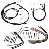 Burly Brand Jail Bar Cable Kit - 10" Handlebars - Black Vinyl B30-1139 Burly Brand Jail Bar Cable Kit - 10" Handlebars - Black Vinyl B30-1139