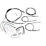 Burly Brand Complete Black Vinyl Handlebar Cable/Line Kit For Ape Hanger Handlebars - 12" B30-1067 Burly Brand Complete Black Vinyl Handlebar Cable/Line Kit For Ape Hanger Handlebars - 12" B30-1067