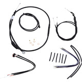 Burly Brand Jail Bar Cable Kit - 14" Handlebars - Black Vinyl B30-1145 Burly Brand Jail Bar Cable Kit - 14" Handlebars - Black Vinyl B30-1145