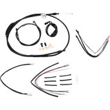 Burly Brand Complete Black Vinyl Handlebar Cable/Line Kit For Ape Hanger Handlebars - 18" B30-1172 Burly Brand Complete Black Vinyl Handlebar Cable/Line Kit For Ape Hanger Handlebars - 18" B30-1172