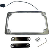 Custom Dynamics Lighted License Plate Frame - Chrome Lpf-Rad-23Cvo-C Custom Dynamics Lighted License Plate Frame - Chrome Lpf-Rad-23Cvo-C