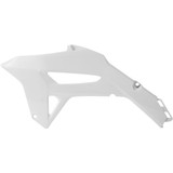 Cycra Replica Radiator Shrouds - White - Crf 250R/450R 1Cyc-1890-30 Cycra Replica Radiator Shrouds - White - Crf 250R/450R 1Cyc-1890-30