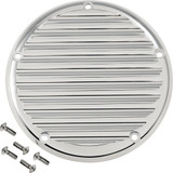 Derby Cover - 5 Hole - Finned - Chrome - M8 Softail 06-965-3