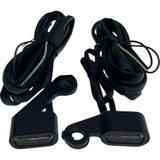 Drag Specialties Marker Lights - Black - Smoke Lens - '04-'13 Xl Drag Specialties Marker Lights - Black - Smoke Lens - '04-'13 Xl
