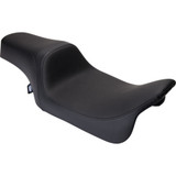 Drag Specialties Predator 1Up Seat - Vinyl - Black - Smooth - Flh '08-'23 Drag Specialties Predator 1Up Seat - Vinyl - Black - Smooth - Flh '08-'23