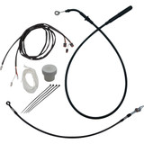 Fat Baggers Inc. 119014-B Ez Install Kt H-Bar Plus 6" Flht, Flhx Models 21-23 Blk
