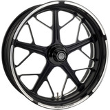 Rsd Wheel - Hutch - Front - Dual Disc/With Abs - Black/Contrast Cut - 21X3.5 - '08+ Fl 12047106Rhutjbm Rsd Wheel - Hutch - Front - Dual Disc/With Abs - Black/Contrast Cut - 21X3.5 - '08+ Fl 12047106Rhutjbm
