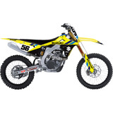 Factory Effex Evo 20 Graphic Kit - Suzuki - Rm-Z 250/450 27-02432 Factory Effex Evo 20 Graphic Kit - Suzuki - Rm-Z 250/450 27-02432