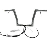 Fat Baggers Inc. Handlebar Kit - Flat Top - 12" - Chrome 602312 Fat Baggers Inc. Handlebar Kit - Flat Top - 12" - Chrome 602312