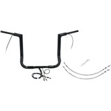Fat Baggers Inc. Handlebar Kit - Flat Top - 14" - Black 601214-B Fat Baggers Inc. Handlebar Kit - Flat Top - 14" - Black 601214-B