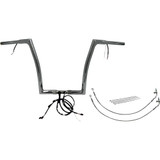 Fat Baggers Inc. Handlebar Kit - Flat Top - 14" - Chrome 701914 Fat Baggers Inc. Handlebar Kit - Flat Top - 14" - Chrome 701914