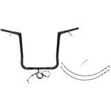 Fat Baggers Inc. Handlebar Kit - Flat Top - 16" - Black 702216-B Fat Baggers Inc. Handlebar Kit - Flat Top - 16" - Black 702216-B