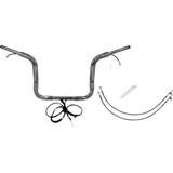 Fat Baggers Inc. Handlebar Kit - Pointed Top - 12" - Chrome 801512 Fat Baggers Inc. Handlebar Kit - Pointed Top - 12" - Chrome 801512