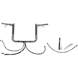 Fat Baggers Inc. Handlebar Kit - Pointed Top - 12" - Chrome 812012 Fat Baggers Inc. Handlebar Kit - Pointed Top - 12" - Chrome 812012