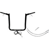 Fat Baggers Inc. Handlebar Kit - Pointed Top - 16" - Black 802216-B Fat Baggers Inc. Handlebar Kit - Pointed Top - 16" - Black 802216-B