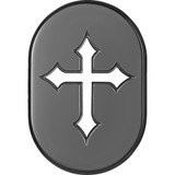 Figurati Designs Antenna Cover - Right Rear Fender - Cross - Black Fd41-Ac-Blk-Rt