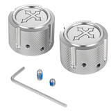 Figurati Designs Axle Nut Cover - Front - Stainless Steel - Cross - Silver Fd41-Fac-Ss Figurati Designs Axle Nut Cover - Front - Stainless Steel - Cross - Silver Fd41-Fac-Ss