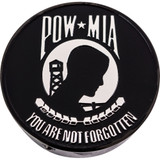 Figurati Designs Swing Arm Covers - Pow Mia - Custom - Black Fd55-Pow-Blk