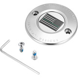 Figurati Designs Timing Cover - 2 Hole - Green Line American Flag - Stainless Steel Fd72-Tc-2H-Ss Figurati Designs Timing Cover - 2 Hole - Green Line American Flag - Stainless Steel Fd72-Tc-2H-Ss