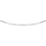 Memphis Shades Windshield Trim - Polished - Slots - '96-'13 Flh Mem0945