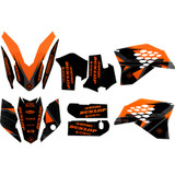 Flu Designs Inc. Pts 6 Graphic Kit - Ktm 51092 Flu Designs Inc. Pts 6 Graphic Kit - Ktm 51092