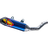 Fmf 042404 Muffler Anodized Titanium Factory 4.1 Rct Carbon Cap Kx450F