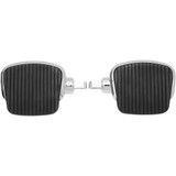 Drag Specialties Mini Footboards - Male 4" - Chrome