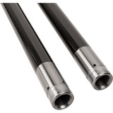 Custom Cycle Engineering 716005 Fork Tube 49Mm 27 7/8 4 Over Stock Black Carbon Fiber