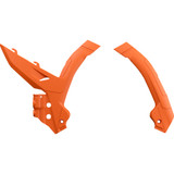 Frame Guards - '16 Oem Orange - Ktm 8500100002