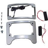 Custom Dynamics Turn Signal Eliminator/Illuminated Tri-Frame - Chrome Ts-Elim-06Hw-C
