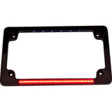 Custom Dynamics Dual License Plate Frame - Black Tf02-B