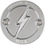 Thrashin Supply Co. Points Cover - Dished - Polished - M8 Tsc-3027-2
