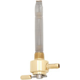 Pingel 6211-Br Fuel Valve 3/8" Rnd 180