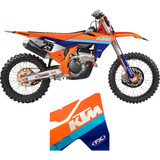 Factory Effex 27-03502 Graphic Sk Chrm Ktm Sxf 250-450 15.5