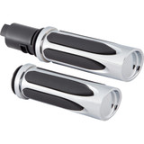 Arlen Ness 500-070 Grip Deep Cut Comfort Tbw Chrome