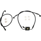 Magnum Shielding Brake Line - Xr - Dual Disc - Abs - Black - Softail Sbb1335-26 Magnum Shielding Brake Line - Xr - Dual Disc - Abs - Black - Softail Sbb1335-26