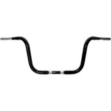 Drag Specialties Handlebar - Buffalo Ape - 12" - Tbw - Black