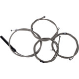 Handlebar Cable/Brake Line Kit - Complete - 15" - 17" Handlebars - Stainless La-8059Kt2-16 Handlebar Cable/Brake Line Kit - Complete - 15" - 17" Handlebars - Stainless La-8059Kt2-16