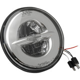 Drag Specialties 7" Reflector-Style Headlight - Chrome