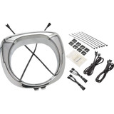 Ciro 46205 Bezel Headlight Fang Chieftain Chrome